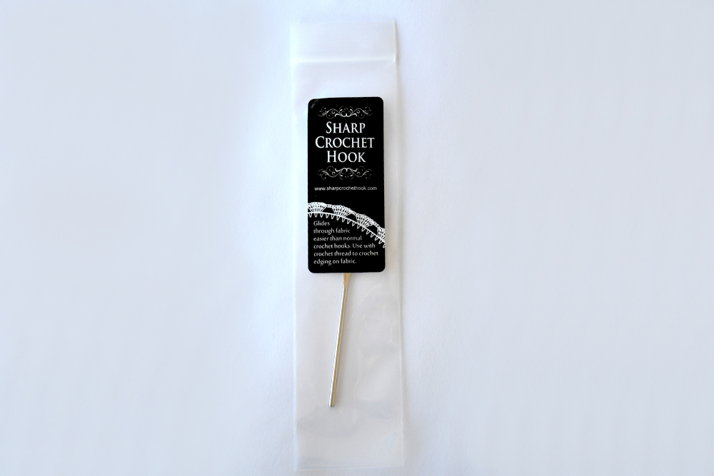 Sharp Crochet Hook - Order now for easy crochet edgings and borders